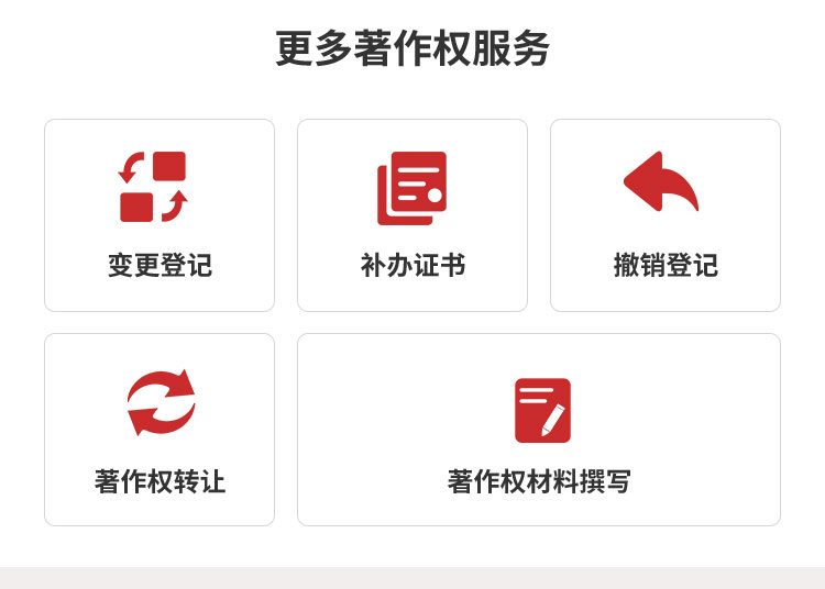 著作權版權登記產品